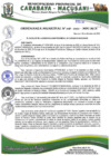 Vista preliminar de documento ORDENANZA MUNICIPAL N° 018-2022-MPC-M-A