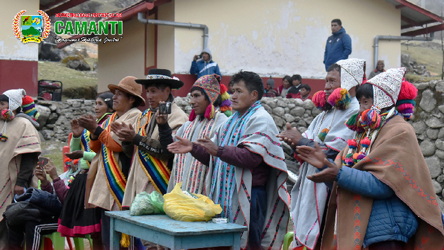 Celebración por el Trigesimo Séptimo Aniversario de Reconocimiento de la Comunidad Campesina de Japu
