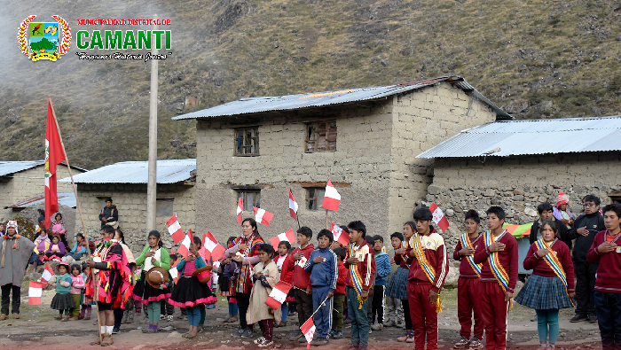 Celebración por el Trigesimo Séptimo Aniversario de Reconocimiento de la Comunidad Campesina de Japu
