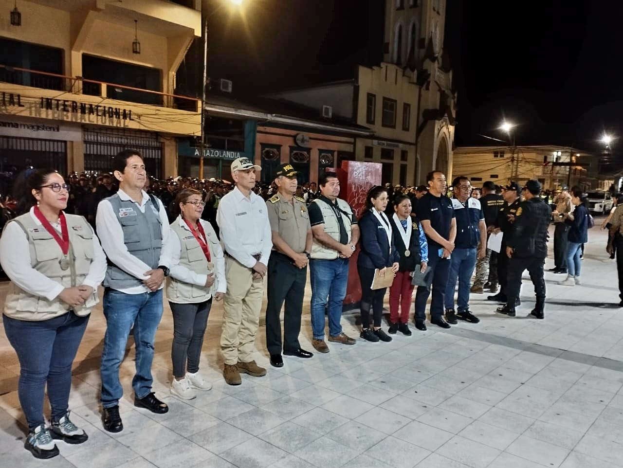 Gobierno Regional de Loreto impulsa operativos para reducir la delincuencia en Iquitos.