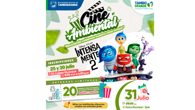 Cine ambiental en Tambogrande 