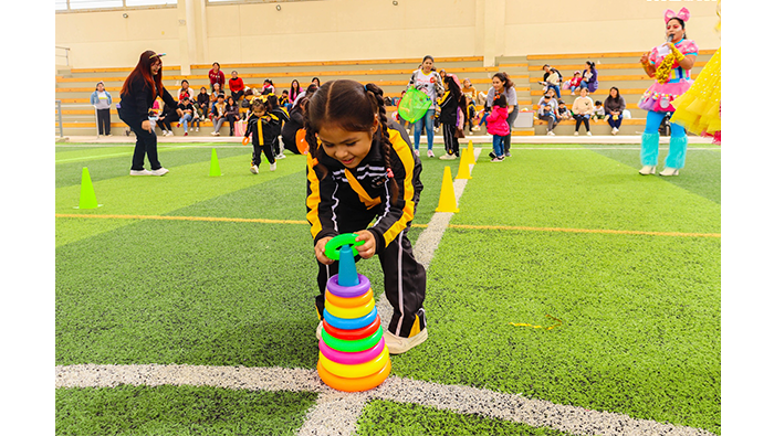 Fiesta Infantil por el 51° Aniversario de los PRONOEI en las instalaciones del Polideportivo