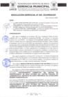 Vista preliminar de documento RESOLUCIÓN GERENCIAL Nº 069-MDA-GM.