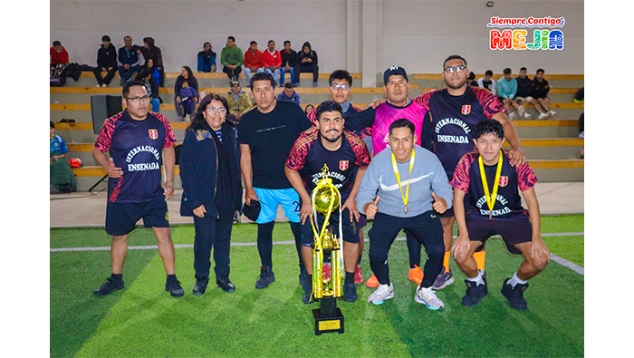 Gran final de la "2ª Copa de Fútbol Mejía Invierno 2024", resultando ganador el equipo de Deportivo Operarios que venció por 2 a 1 a Internacional Ensenada.