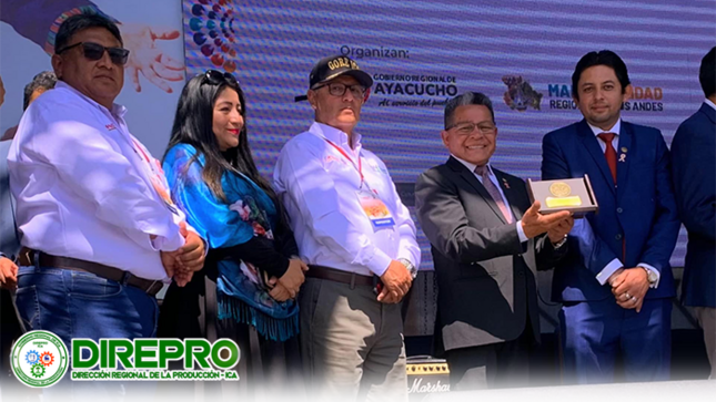 Ceremonia de Inauguración de la Expo Los Andes Ayacucho 2024 Edición Bicentenario