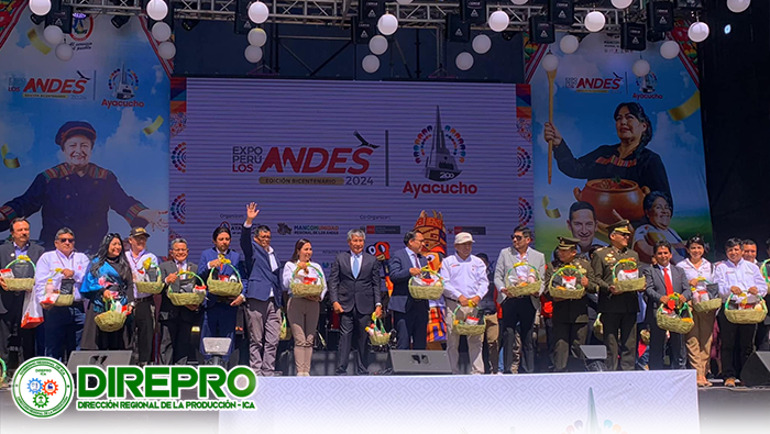 Ceremonia de Inauguración de la Expo Los Andes Ayacucho 2024 Edición Bicentenario