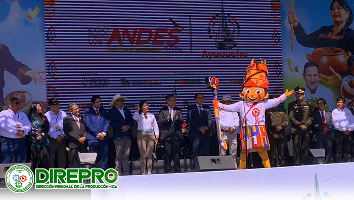Ceremonia de Inauguración de la Expo Los Andes Ayacucho 2024 Edición Bicentenario