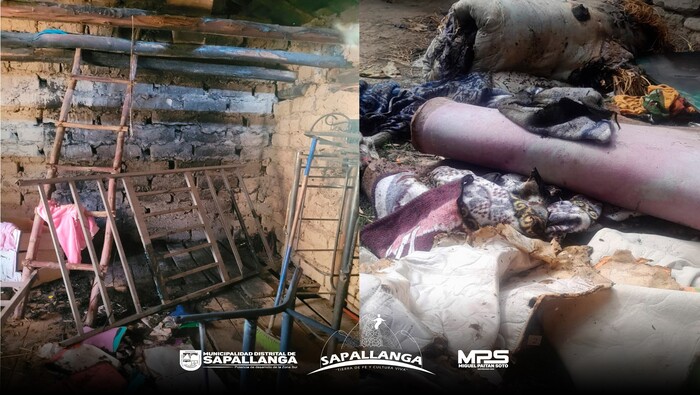 MDS brinda apoyo coyuntural para Madre de Familia afectada por incendio en su hogar