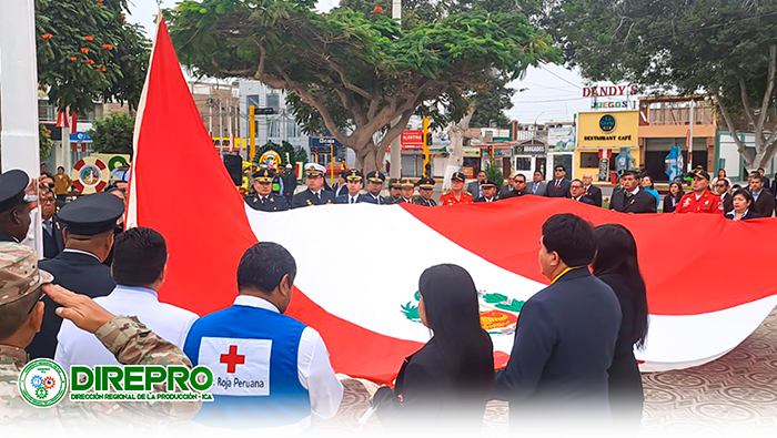 Acto Protocolar Conmemorativo del 203° Aniversario de la Independencia del Perú