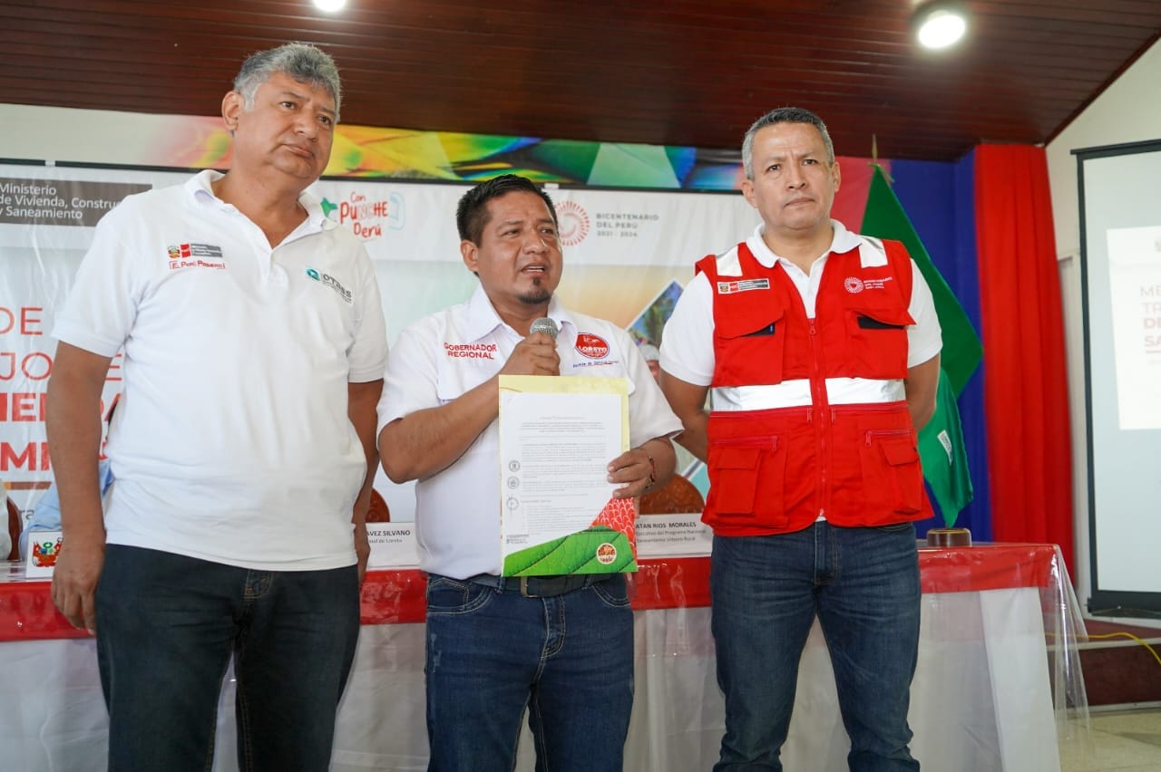 El gobernador regional de Loreto Dr. René Chávez Silvano, inauguró la Mesa de Trabajo Regional denominada Aceleración y Destrabe de Proyectos en la Región Loreto.