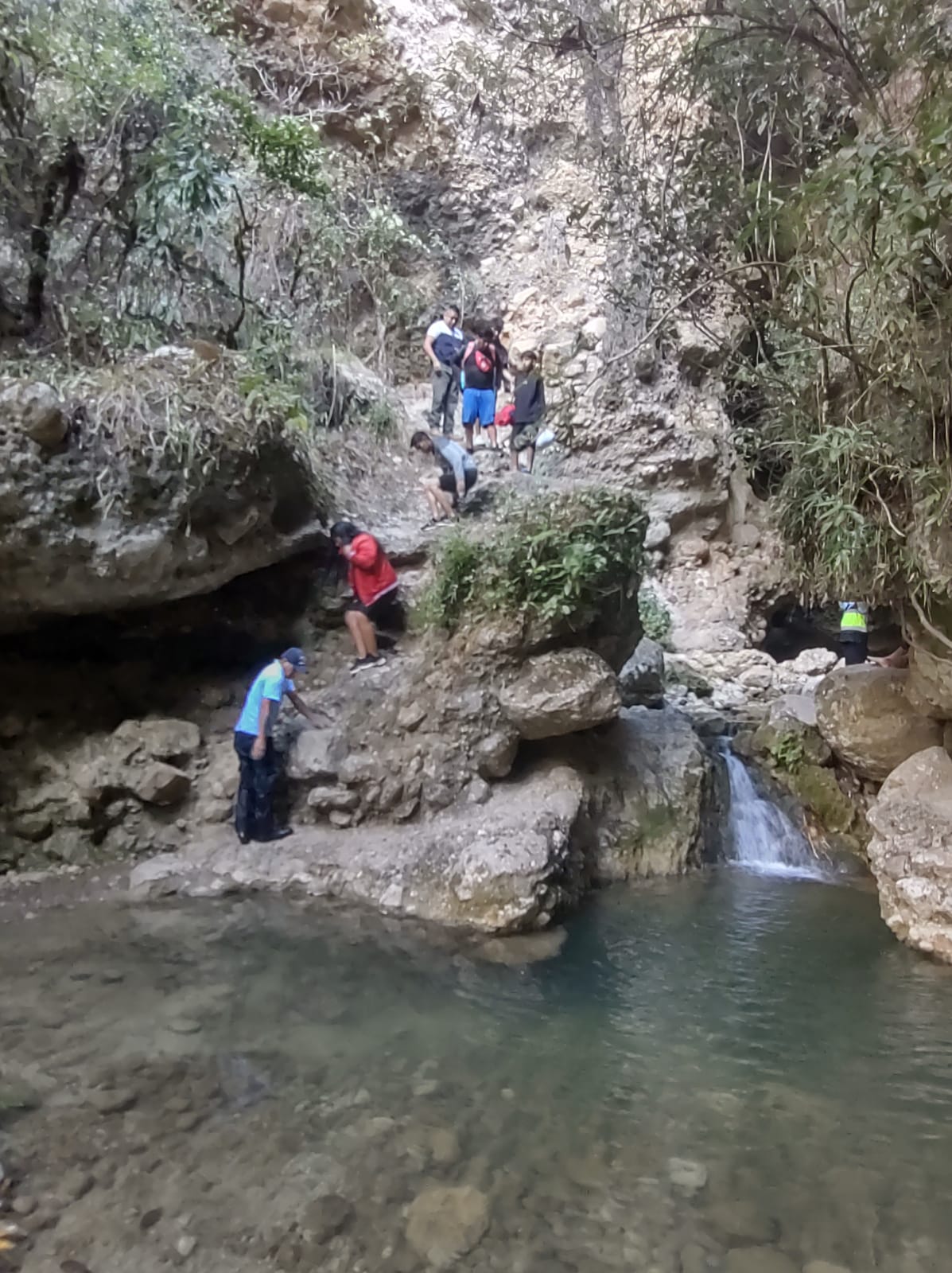 ¡Rescate exitoso! En las pozas del chivato