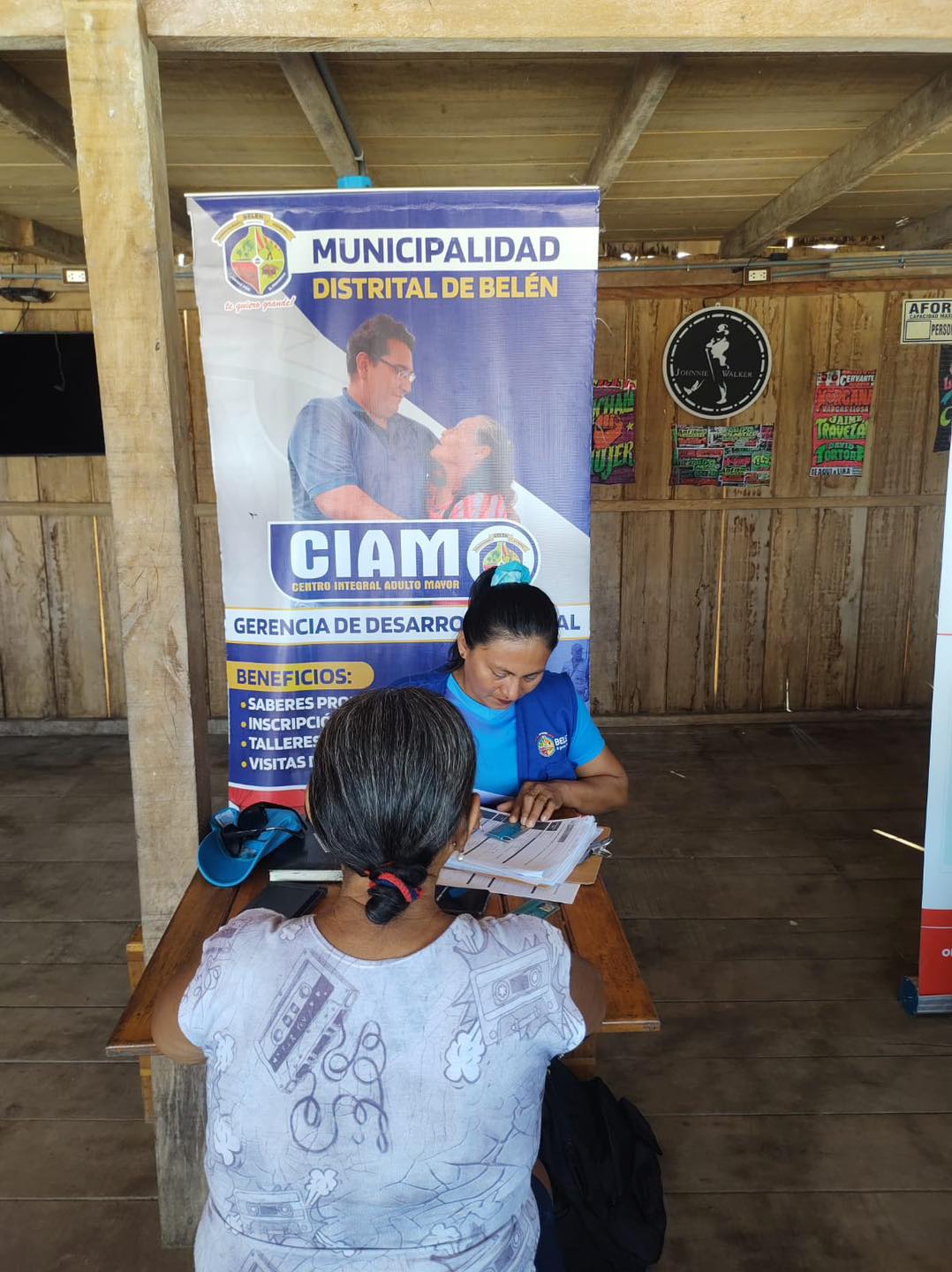 La municipalidad de belén realiza campaña de DNI gratuito en A.H Tierra Prometida