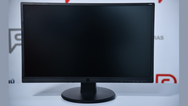 Foto de un monitor de computadora