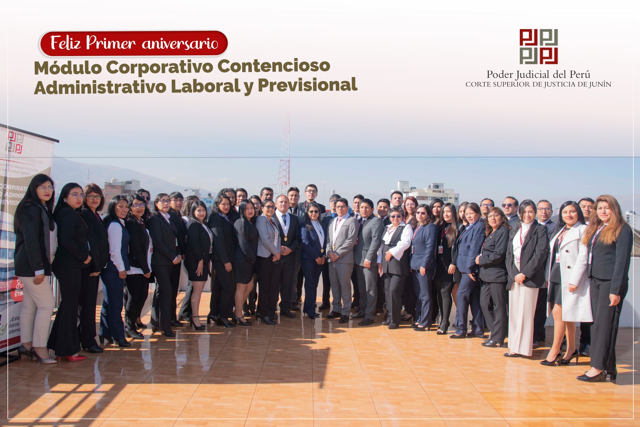 Módulo Corporativo Laboral - PCALP un año  brindando atención con calidad y servicio