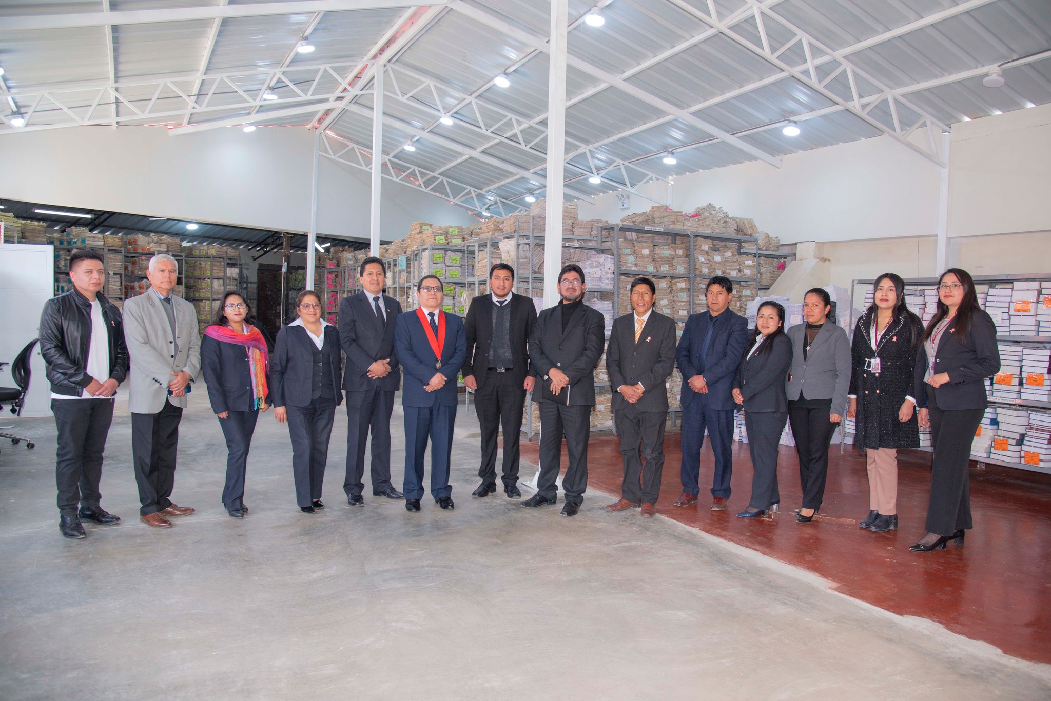 Presidente de la Corte Junín inauguró ampliación del archivo desconcentrado