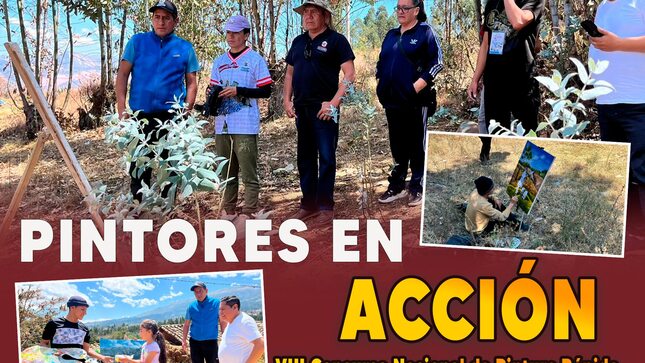 Pintores en acción