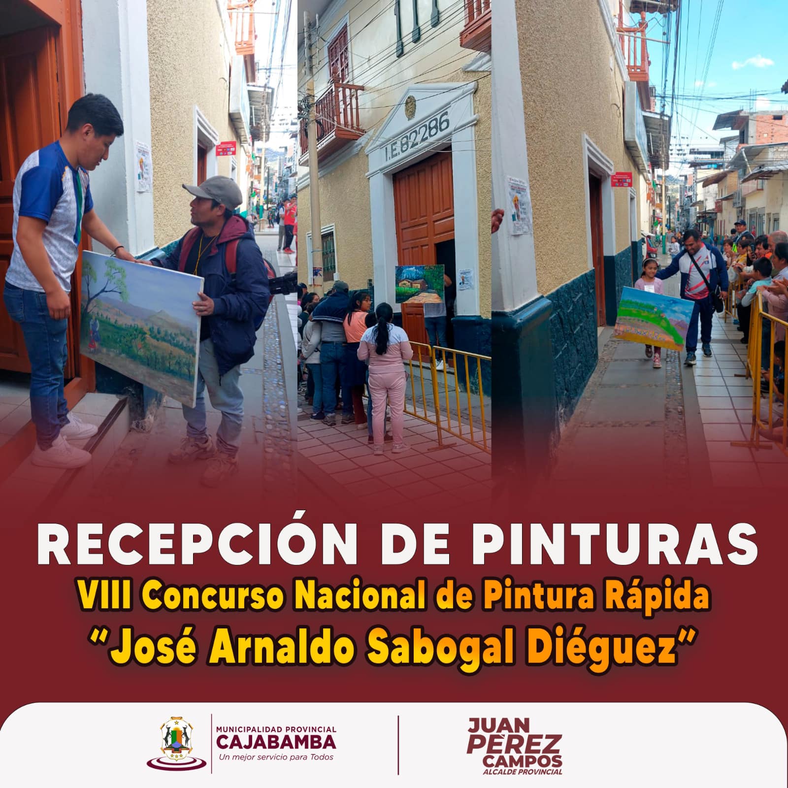 Se llevó a cabo la recepción de cuadros
