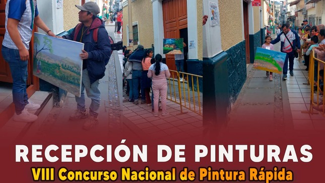 Se llevó a cabo la recepción de cuadros