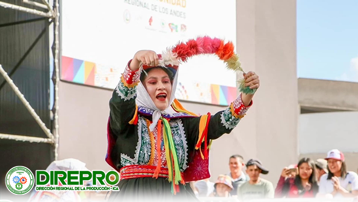 Ceremonia de cierre de la EXPO PERU LOS ANDES AYACUCHO 2024.