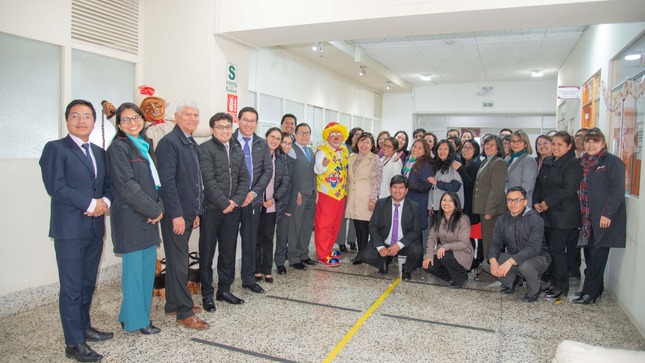 Corte de Junín realiza pausas activas para controlar niveles de estrés