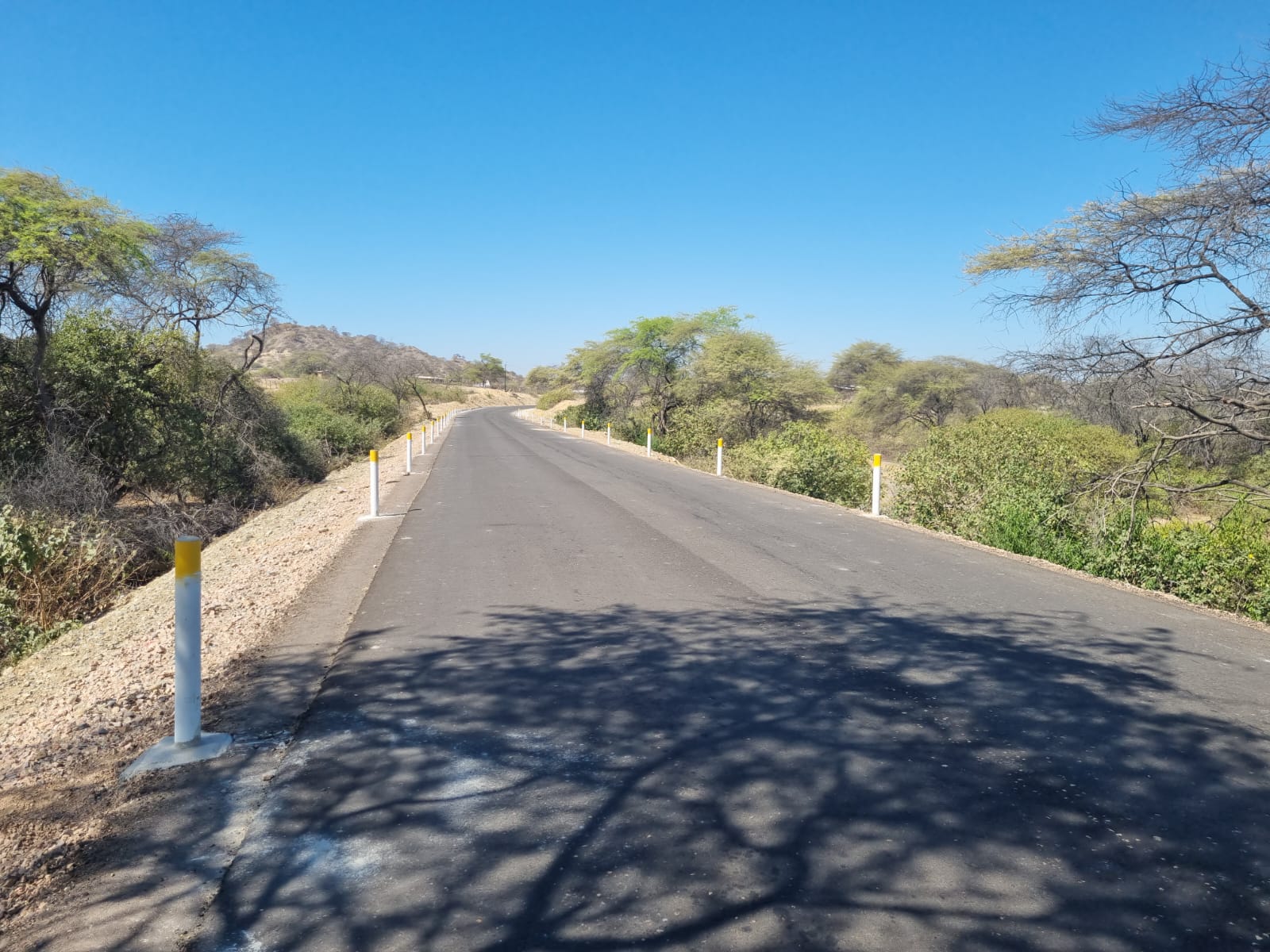 GORE a punto de concluir rehabilitación de vía Chilaco Pelados-La Bocana: Obra con 95% de avance