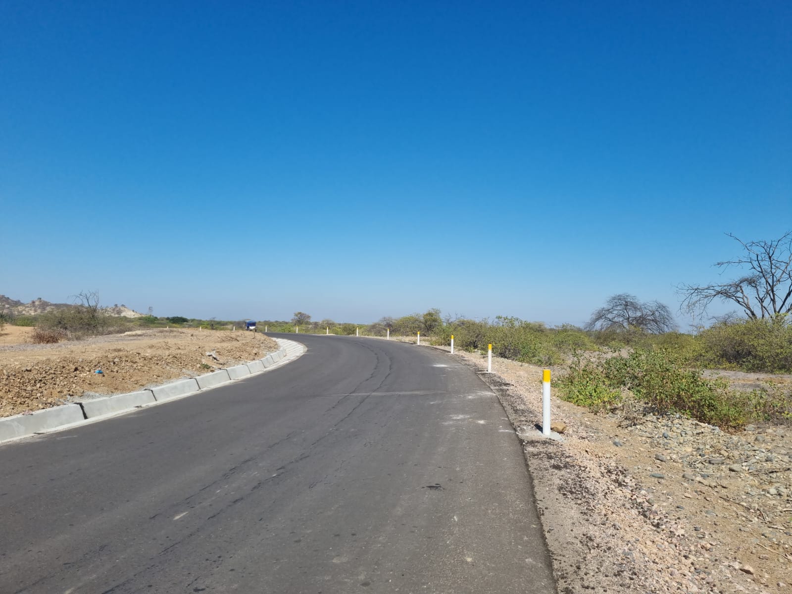 GORE a punto de concluir rehabilitación de vía Chilaco Pelados-La Bocana: Obra con 95% de avance