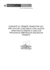Vista preliminar de documento  Laudos Arbitrales I Trimestre 2016