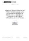 Vista preliminar de documento  Actas de conciliación II Trimestre 2017 