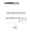 Vista preliminar de documento Actas de conciliación IV Trimestre 2016 