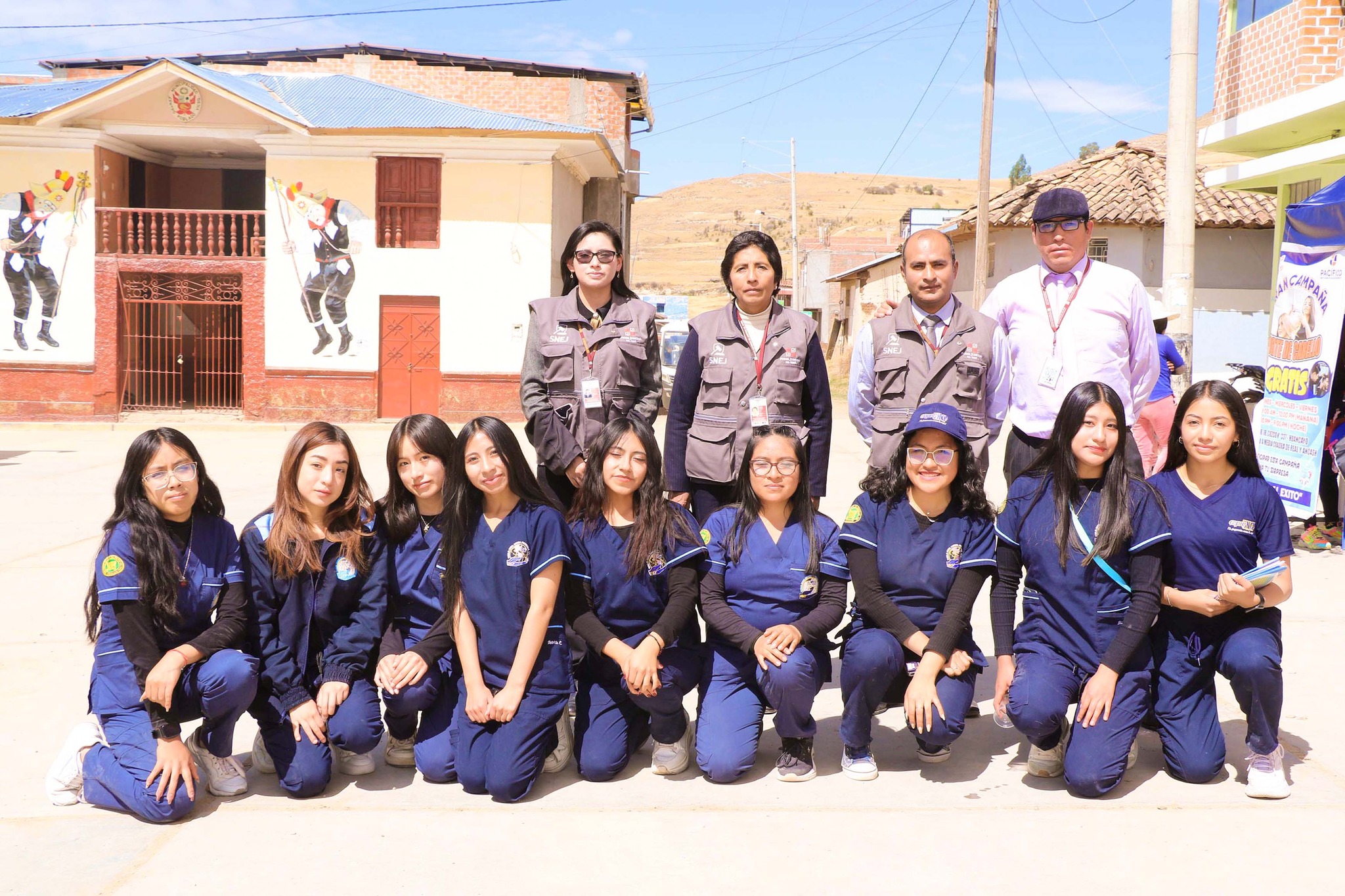 Pobladores de Vicso conocieron servicios de la Corte Junín