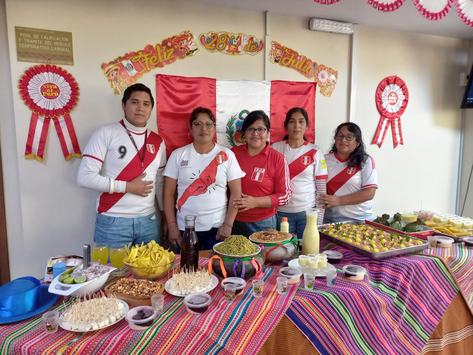 Corte de Junín conmemoró los 203 años de la Independencia Nacional