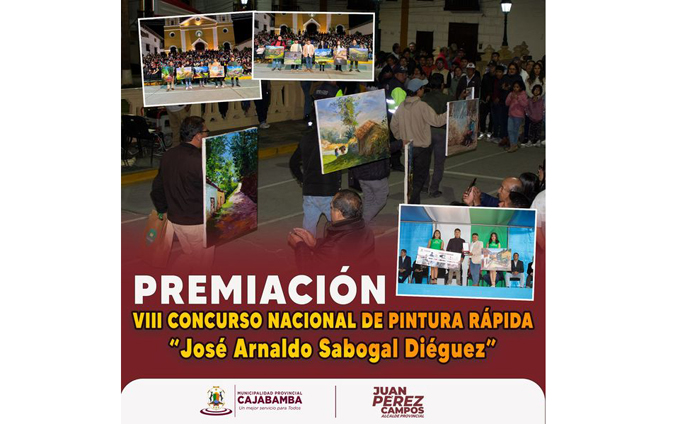 Premiación del VIII concurso nacional de pintura rápida José Arnaldo Sabogal Diéguez