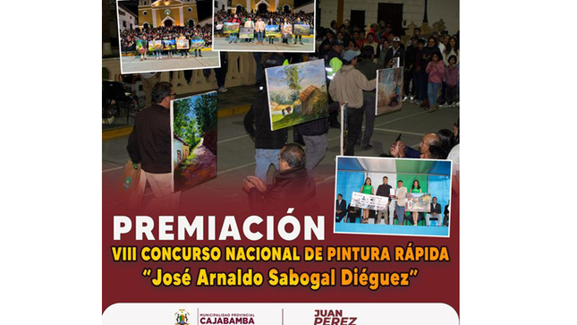 Premiación del VIII concurso nacional de pintura rápida José Arnaldo Sabogal Diéguez 