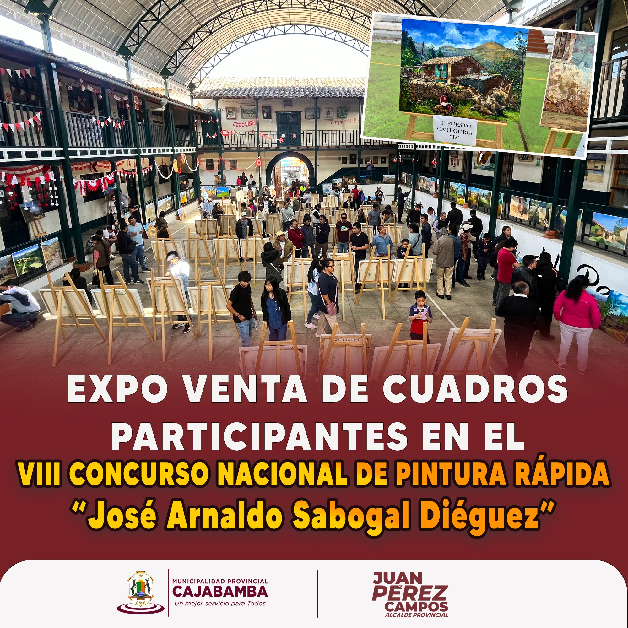 Ayer, nuestra ciudad tuvo el honor de albergar a más de 250 talentosos pintores de todo el país