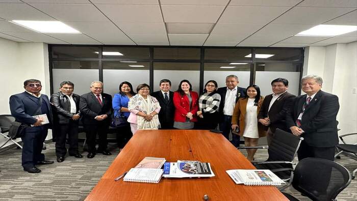 Foto grupal de los participantes de la 7ma mesa técnica del grupo multisectorial de trabajo para la implementación de la Ley N° 31808.