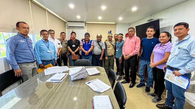 Gorel desarrolló importante reunión de trabajo con líderes indígenas de las cuencas del Tigre y Corriente.