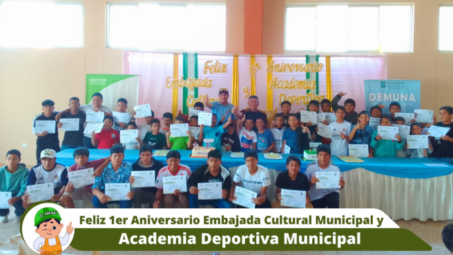 Academia deportiva municipal y embajada cultural