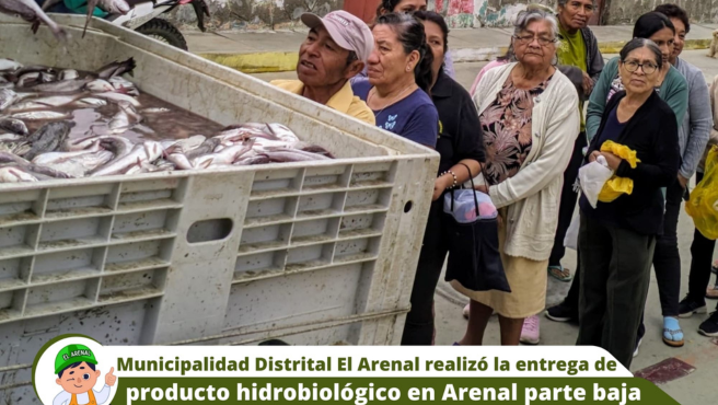 Entrega de pescado