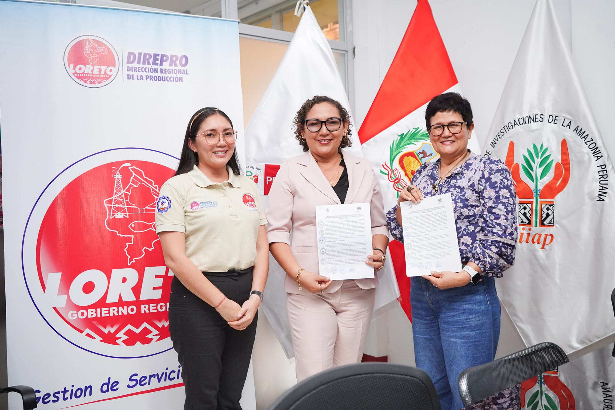 Vicegobernadora presente en firma de convenio para fortalecer la piscicultura y seguridad alimentaria en la región.