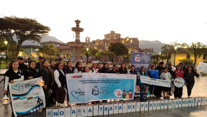 Cancillería en Cajamarca, Iquitos, Pucallpa, Puerto Maldonado y Tacna reitera compromiso con la lucha contra la trata de personas