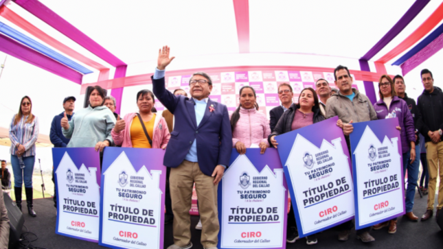 Más de 300 chalacos de Pachacutec formalizan sus propiedades