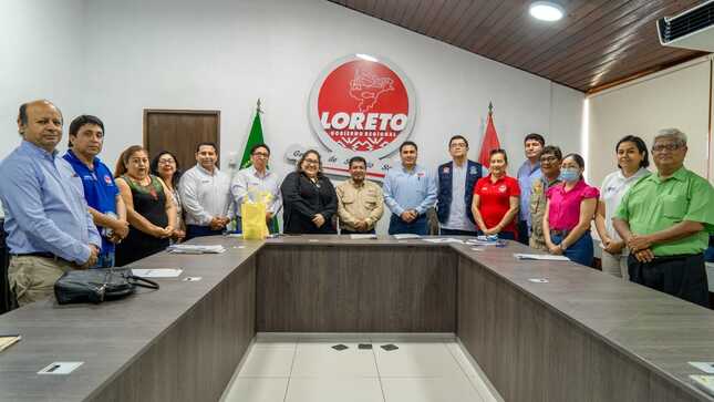 Gobernador regional de Loreto participa en mesa de desarrollo territorial
