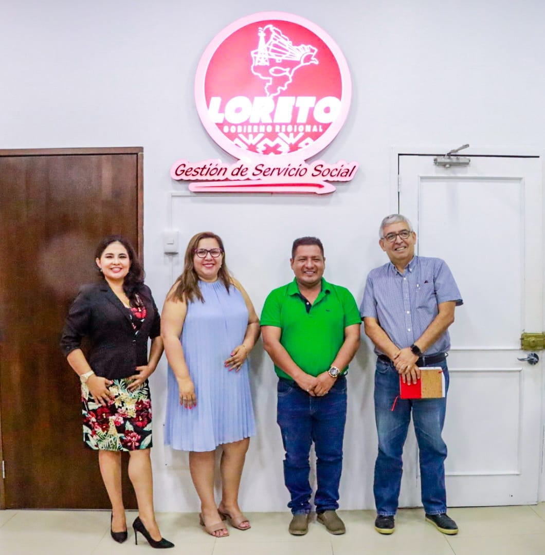 El gobernador regional de Loreto Dr. René Chávez sostuvo una reunión con el intendente regional de SUNAFIL-Loreto