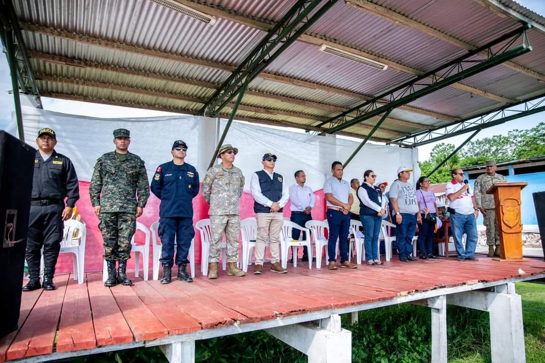 GRDE || segunda acción cívica de la comisión de lucha contra los delitos aduaneros y la piratería en la localidad de santa rosa del Yavarí