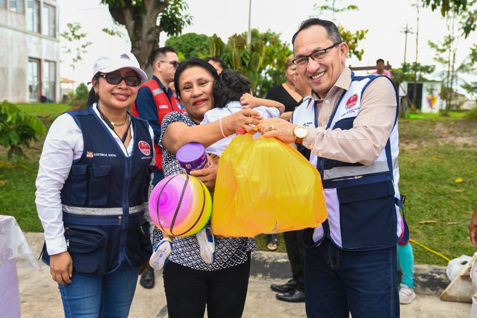 Gobierno regional de loreto promueve la solidaridad a través del apoyo social