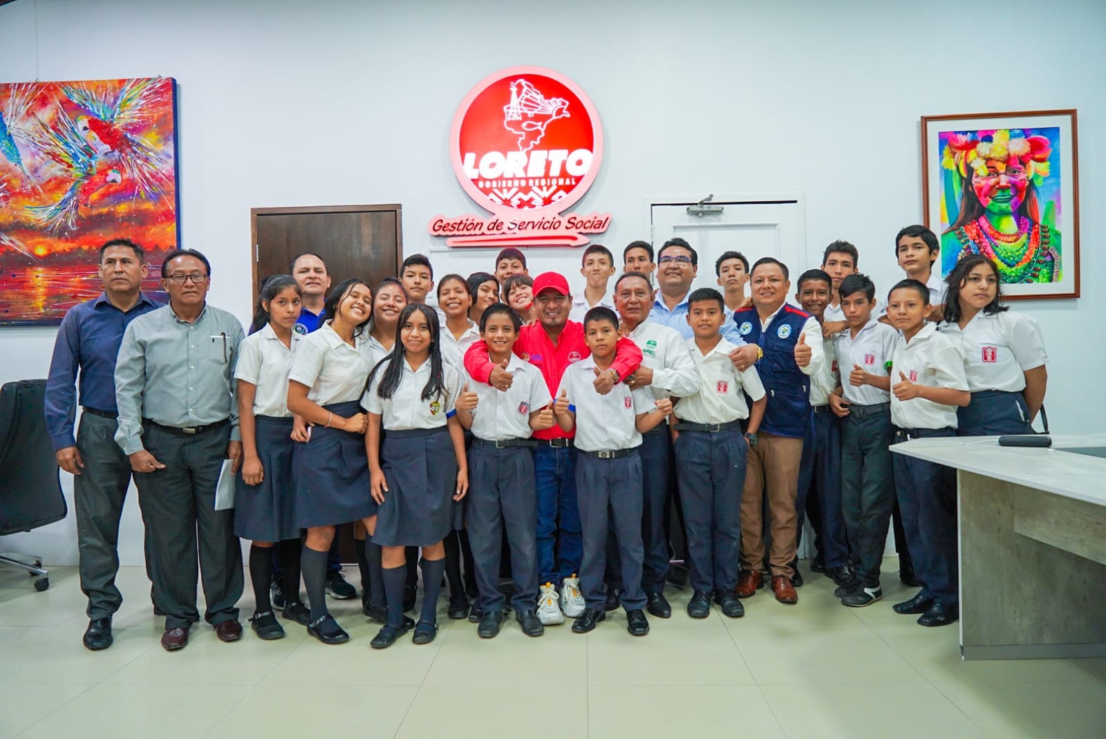 Gobernador regional impulsa el deporte en loreto