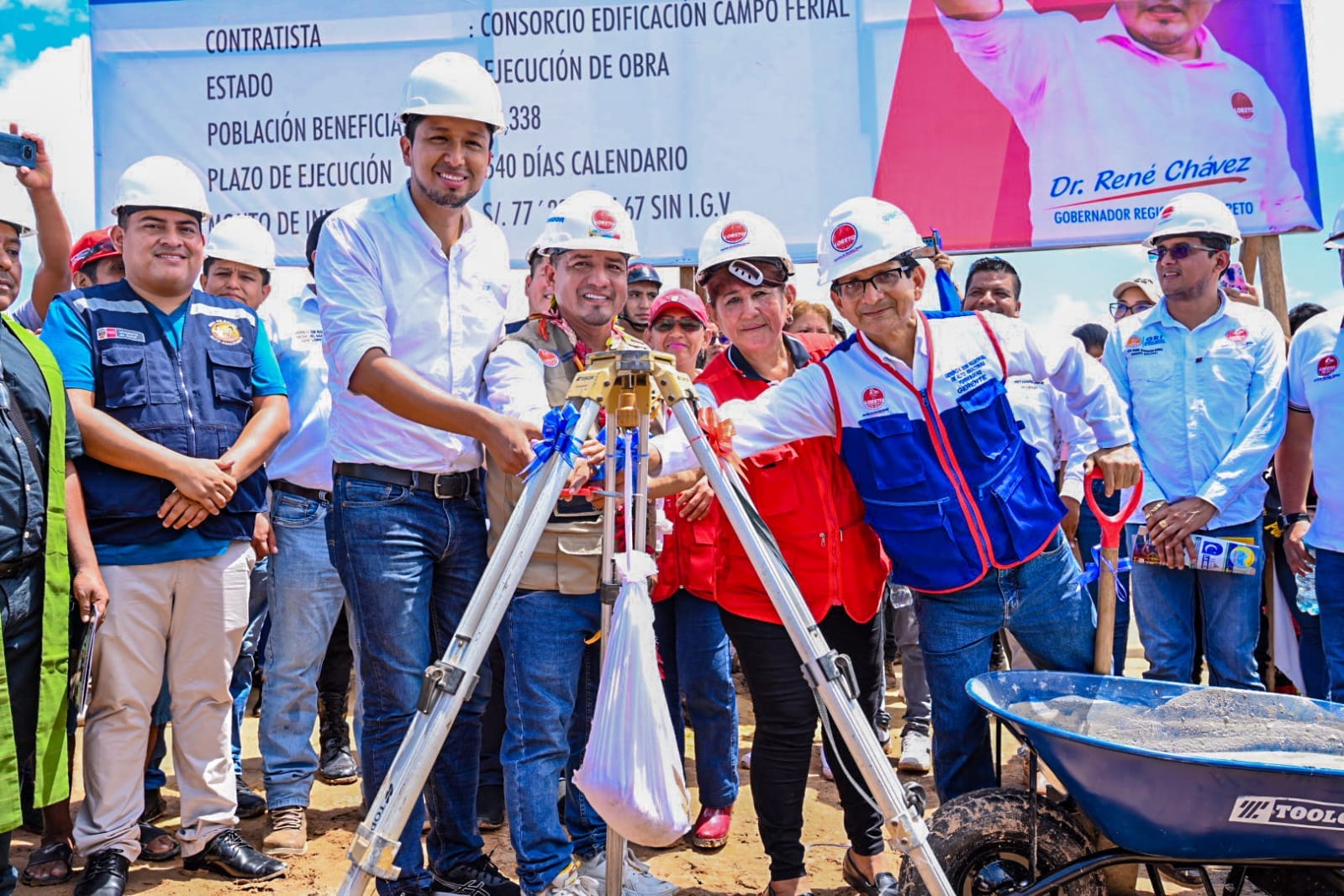 79 millones de soles para mercado de Yurimaguas que gobernador René Chávez hace realidad