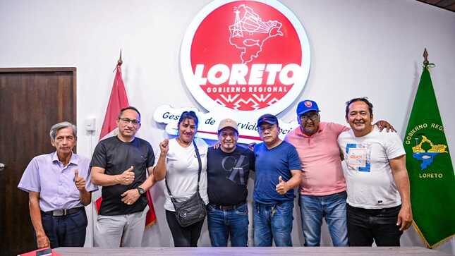 Gobernador regional de loreto articula seguridad con ronderos