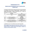 Vista preliminar de documento COMUNICADO N°50