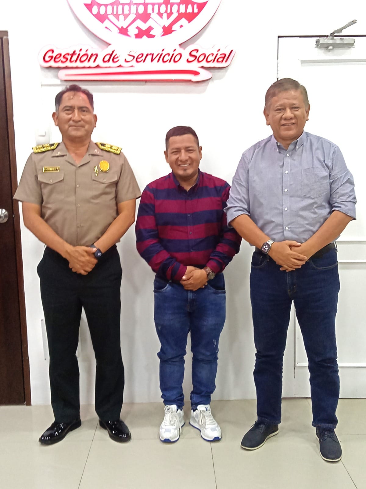 Gobernador Dr. René Chávez coordina acciones para garantizar una región segura